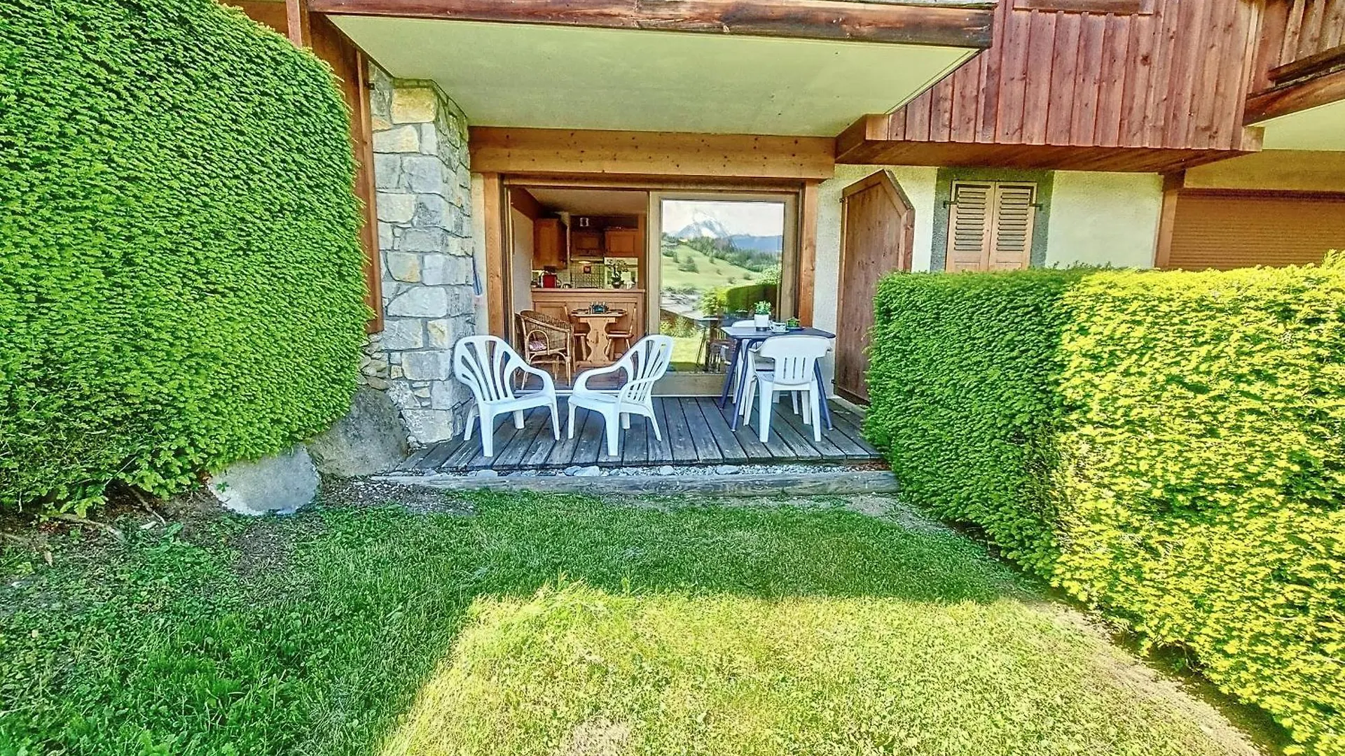 Apartment Appartement 2 Chambres Avec Jardin Au Pied Du Mont Blanc - Fr-1-560-144 Combloux